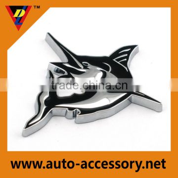 Factory sale customized fish car emblem logo tag