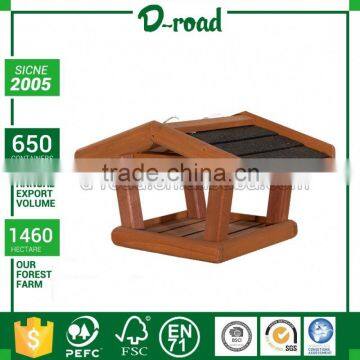 Fashionable Design Outdoor Make Bird Factory Feeder Wood