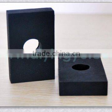 rubber bumper stops/rubber rectangle anti-vibration buffer/rubber molded bumper