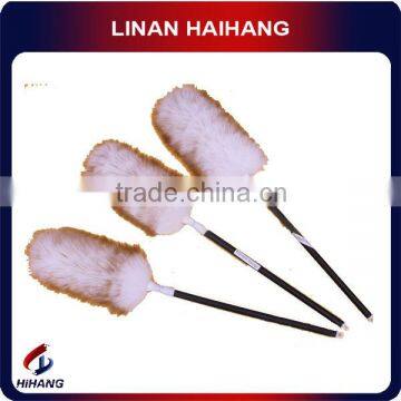 China OEM Manufacture Soft Household White Wool Feather Clean Duster