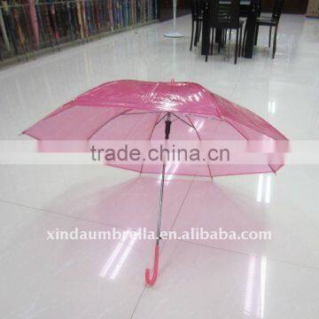 advertising POE material transparent umbrella