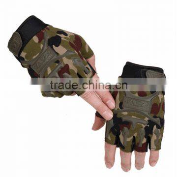 Waterproof military neoprene half finger shooting gloves