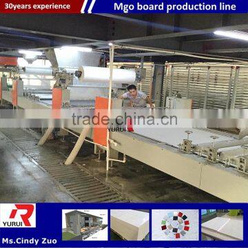 china advanced glass magnesium board machine/china high quality mgo board production line