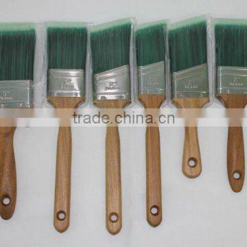 Wooden Handle Nylon OR Polyester Bristle Paint Brush