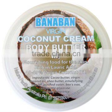 Fiji Wholesale BANABAN Natural Virgin Coconut Oil Body Butter With no Fragrance photo-4