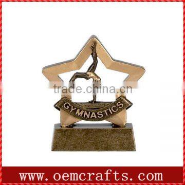 Gymnastics custom handmade Cheap trophy wholesale