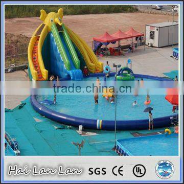 inflatable cowboy water park slide equipment rides for sale