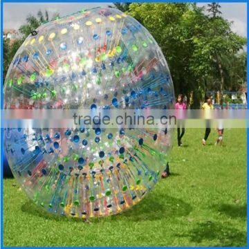 commercial inflatable walking zorb ball with plug,zorb ball for sale