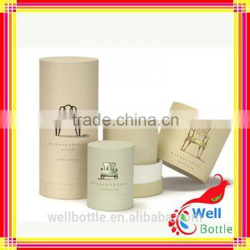 Colorful paper cardboard tubes with custom packaging sweet box with round food grade cardboard tube