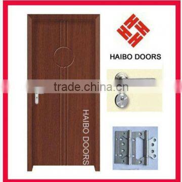 Wholesale pretty mdf pvc interior decorative door for bedroom