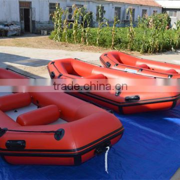 red inflatable boat, paddling boat, fishing boat inflatable