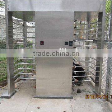 rfid access control security full height turnstile/fingerprint half height turnstile