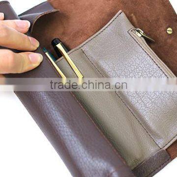 Boshiho Small Portable Rolling Leather Pen Pouch photo-5