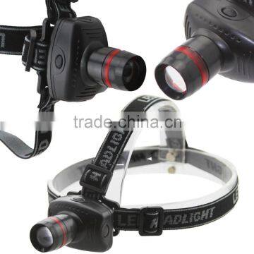 3W Focus Zoom LED Headlamp 3 Mode Energy Saving Outdoor Sports Camping Fishing Head Lamp Flashlights photo-4