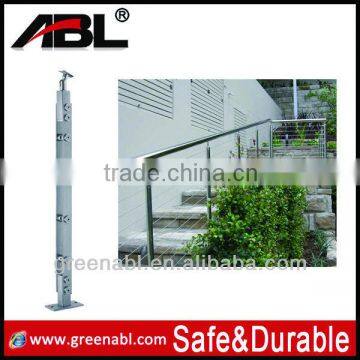 SS304 or 316 handrail saddle post with handrail bracket in high standard quality