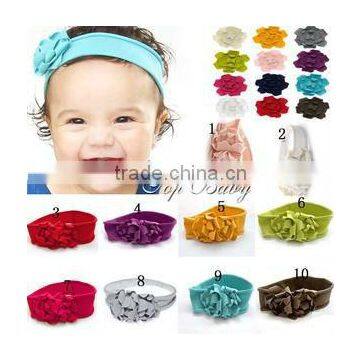 Top baby headbands, flower headbands