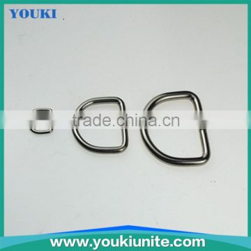 Half round 3mm thickness metal wire buckle