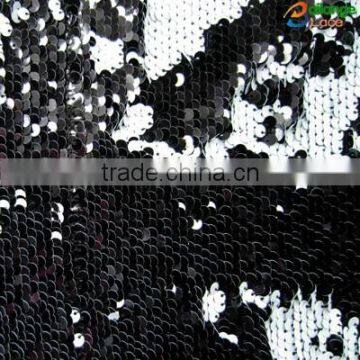 whosale new fancy african velvet lace with nylon mesh embroidery sequin fabric