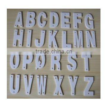 frontlit best selling led sign frontlit 3d plastic acrylic alphabet letters