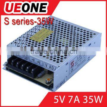 Hot sale 35w led power supply CE factory price 5V 7A