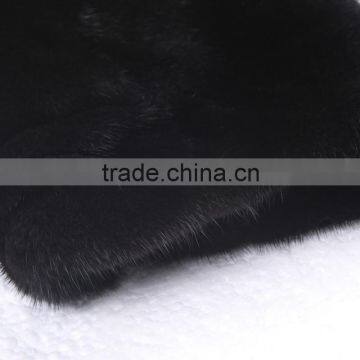 Wholesale Long Black Leisure Mink Women Winter Fur Coat photo-5