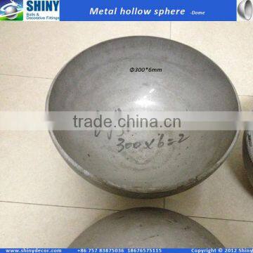 12" metal hemispherical head