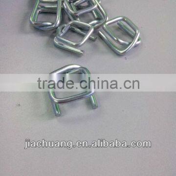 Packaging Accessories steel stapping wire buckle for PPT, PET strap