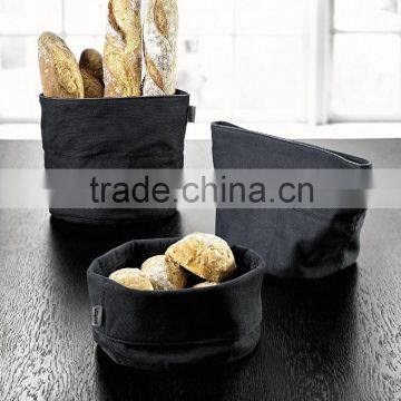 High Quality Designer Certified Organic Cotton Sapphire Blue Bread Bag(YX-Z140)