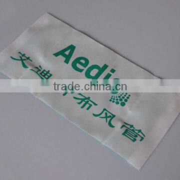End Fold Cloth Name Tag With Weaving