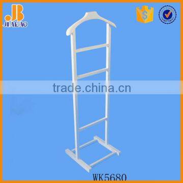 White wooden Hanger stand