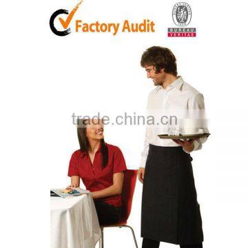 server apron restaurant half waist uniforms