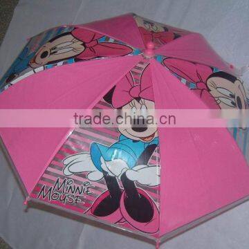 Chinese Manufacturer Cartoon Design Umbrella KidS Children Umbrella POE Umbrella photo-2