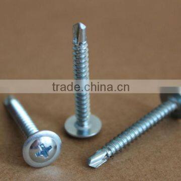 wafer head self drilling screw