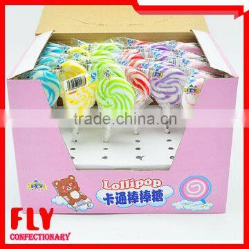 15g Round Swirl Rainbow Lollipop photo-2