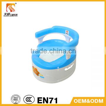 2014 new cute designed baby portable toilet/baby potty