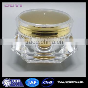 Acrylic Plastic Type and Eye Cream Use cosmetic jars and bottles