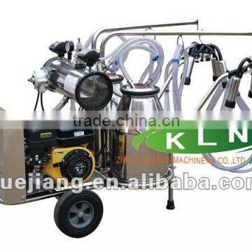9J-II electric and oil protable two cows milking machine