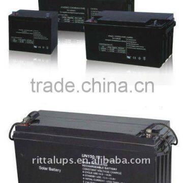 Solar Energy Battery for 4V/6V12V 3.5AH-250AH Solar Pb Material Rechargeable Battery photo-2