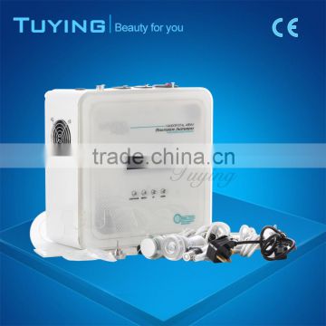 Portable home use treament no-needle mesotherapy device