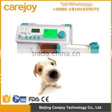 Pet / vet Portable Veterinary Syringe Pump for KVO with CE ISO approved injection pump