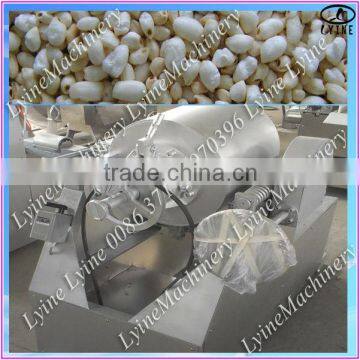 Automatic stainless steel gas puffed snacks food extruder