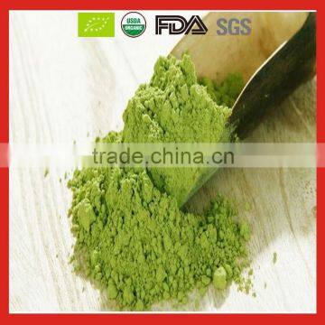 High Quality Organic Green Tea Powder 30g Tin Wholesale with logo printed