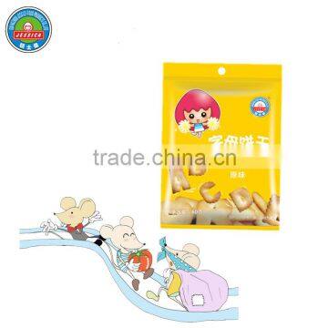 60g Alphabet Baby Biscuit Manufacture