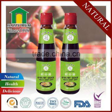 Factory Non GMO 320g stir fry sauces