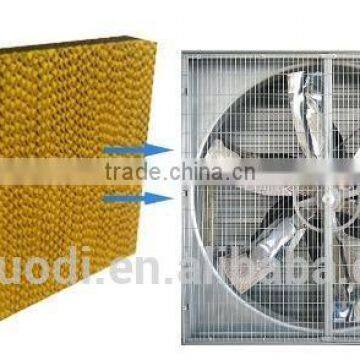 Evaporative cooling pad7090/6090/5090 for air cooler/greenhouse/workshop/poultry livestock house