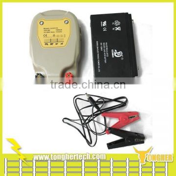 0.3 joule 5 miles portable battery power electric fence energiser for poultry and livestock