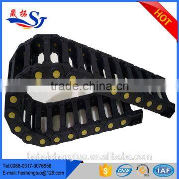 PA66 Plastic Percent Virgin Matieral Electric Cable Track Chain Drag Tray