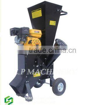 gasoline engine driven 13HP/6.5HP small wood chipper/garden waste shredder