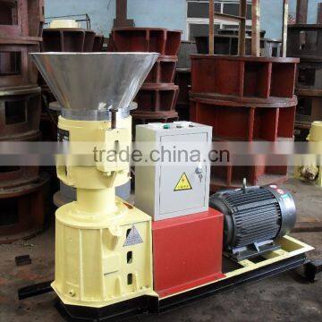 11kw,15kw Small Flat Die Soft Wood Sawdust Pellet Mill photo-2