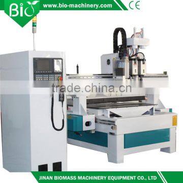 wood cnc router with up down table,wheel type rotary